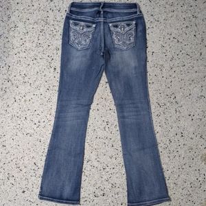 Apt9 Embellished Boot Cut Jeans